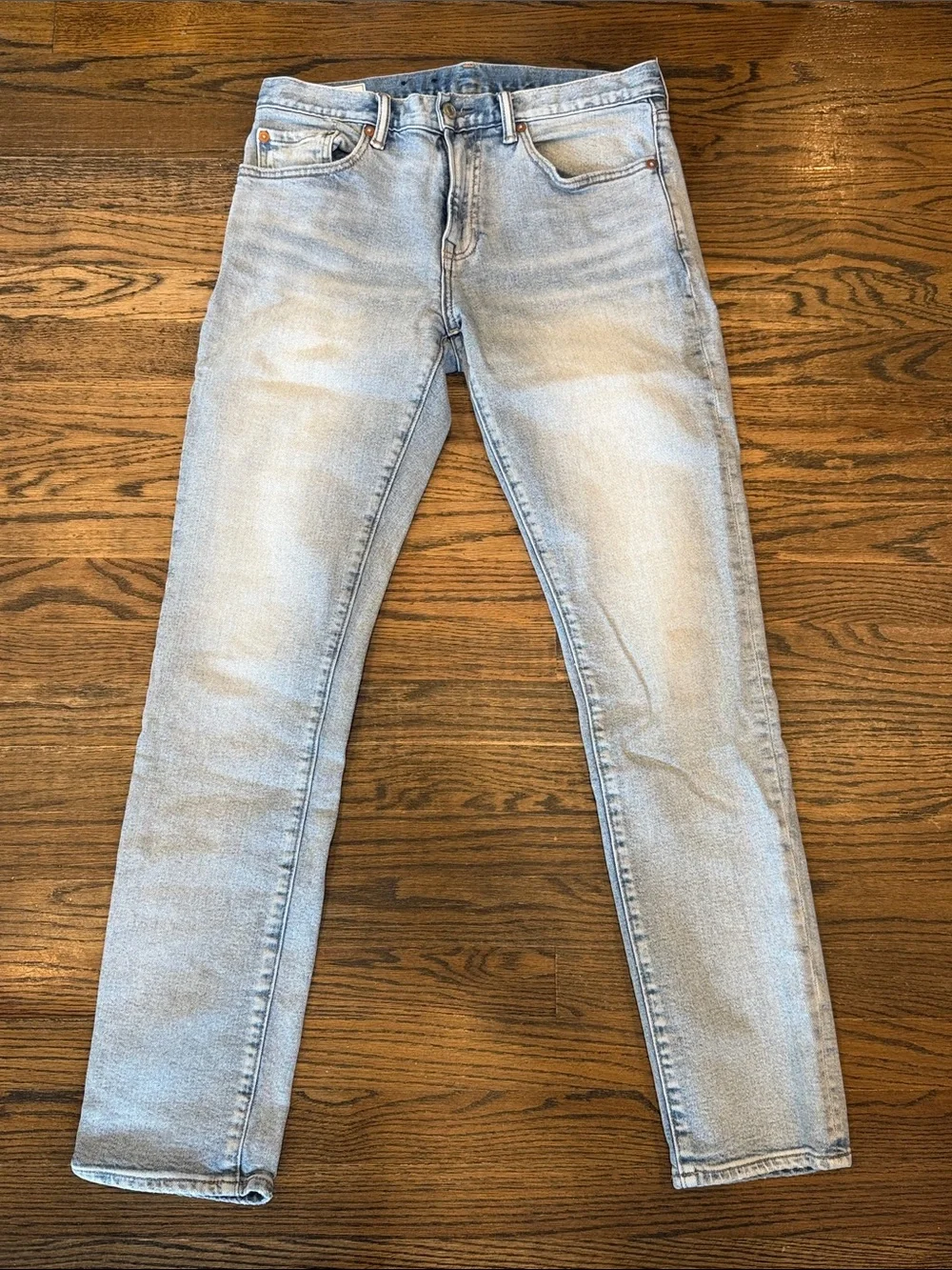 GAP Faded Light Blue Skinny Jeans